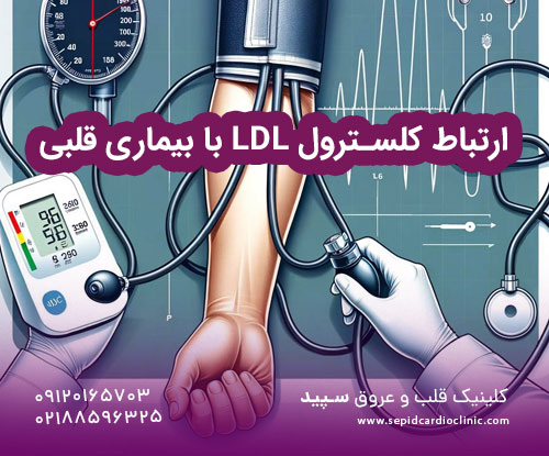 ارتباط کلسترول LDL با بیماری قلبی