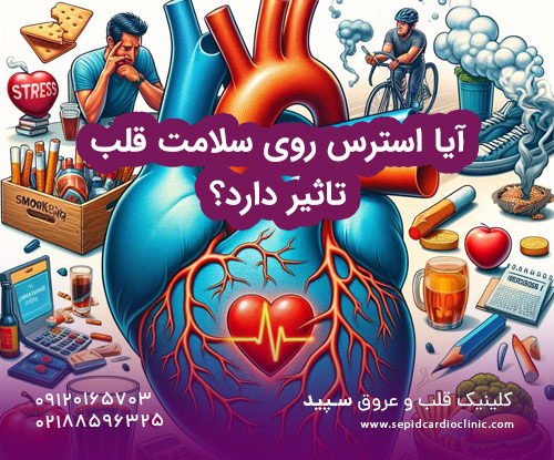 استرس و تاثیرات مستقیم بر قلب