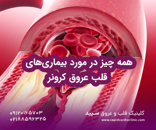 همه چیز در مورد بیماری‌های قلب عروق کرونر